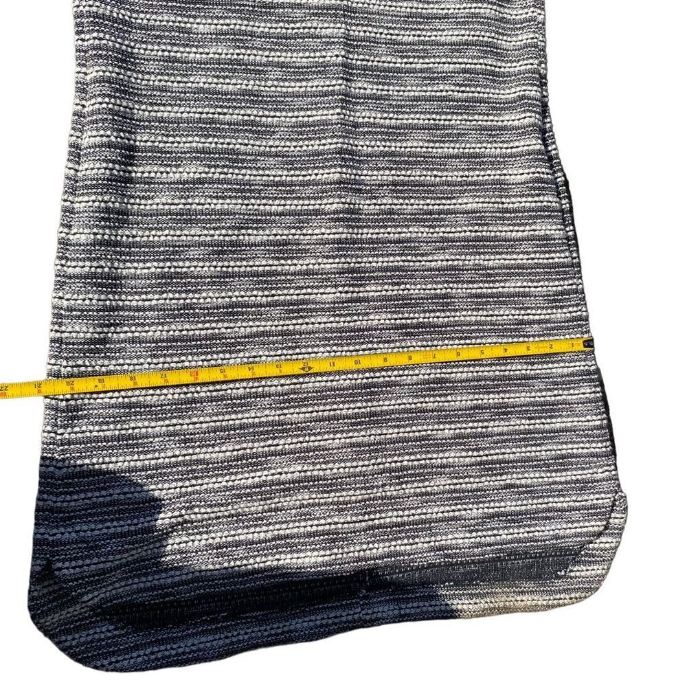 W by Worth Women's XS Striped Tweed Shift Dress Hi-Low Multicolor Business - Picture 9 of 9